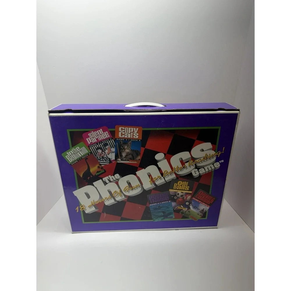 Vintage 1994 The Phonics Game - A Better Way Of Learning Educational Complete…..